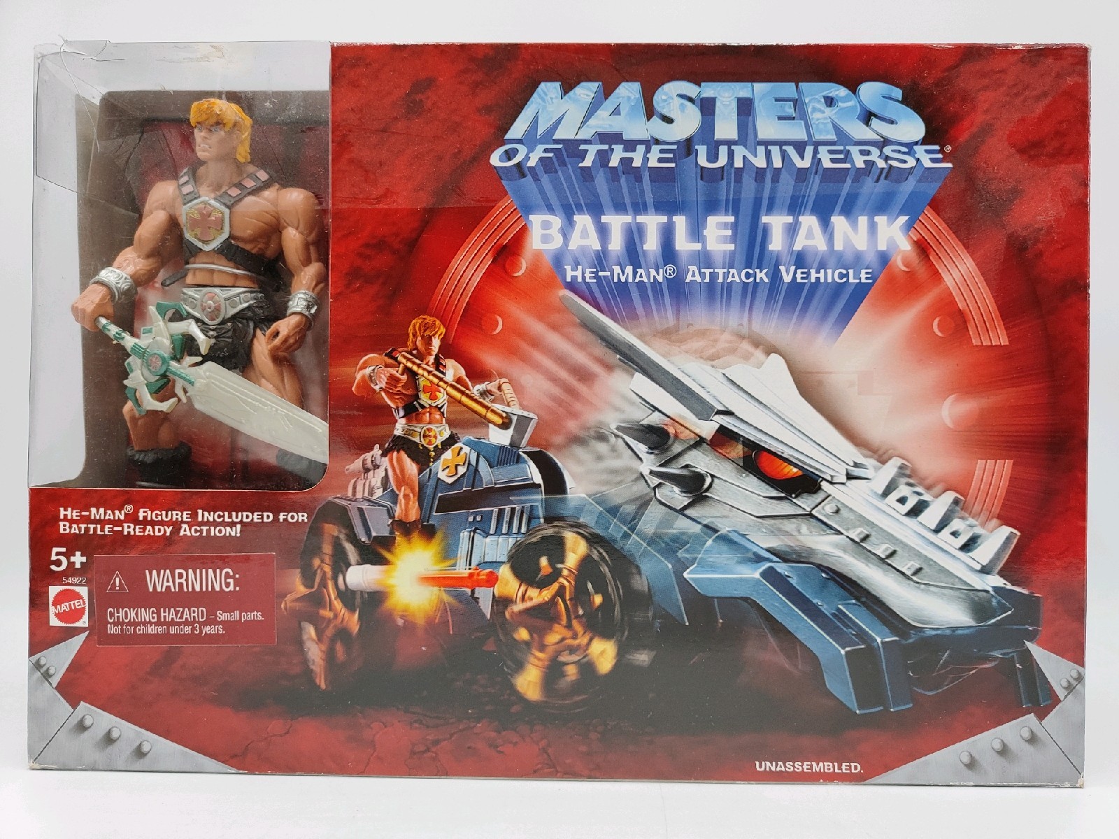 Battle Tank MOTU Masters Of The Universe 200X Vehicle Action