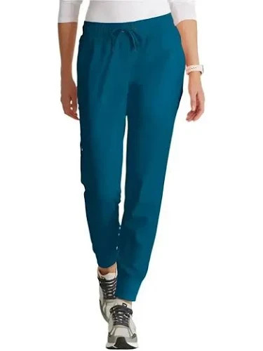 BARCO UNIFY BUP606 WOMEN'S MISSION 6-POCKET JOGGER SCRUB PANTS BAHAMA XS-5XL NWT