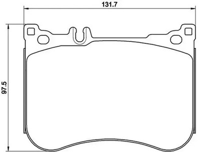 Bremsbeläge P 50 114 BREMBO für MERCEDES-BENZ E-KLASSE S-KLASSE S-KLASSE Coupe
