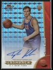 2025-26 Topps FInest Flashback Autograph Rookie Auto RC Tyler Kolek /99