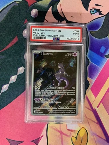 New ListingPokemon PSA 9 Mewtwo 052 Scarlet & Violet Promo Cards Holo 151 UPC Mint