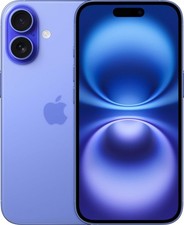 Apple iPhone 16 128GB Ultramarine LTE Cellular Straight Talk/TracFone MYAT3LL/A
