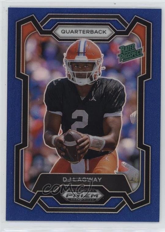 2024 Panini Prizm Draft Picks Blue Prizm 101/199 DJ Lagway #182 9bg