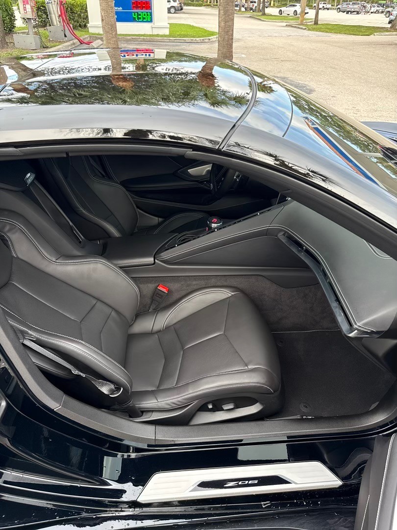 2025 Black Chevrolet Corvette   | C8 Corvette Photo 4