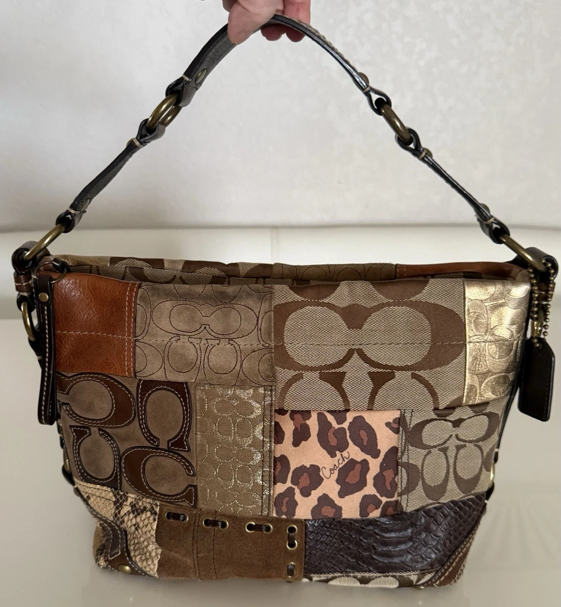 バッグ COACH Patchwork Shoulder Bag Limited Edi Coach Patchwork Shoulder Bag Bags & Handbags for Women for sale | eBay
