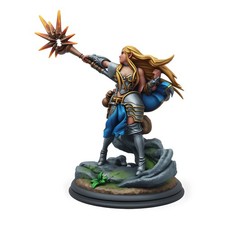 Elf Sorceress Miniature  Female Mage Spellcaster DnD RPG Resin 3D Printed 28mm