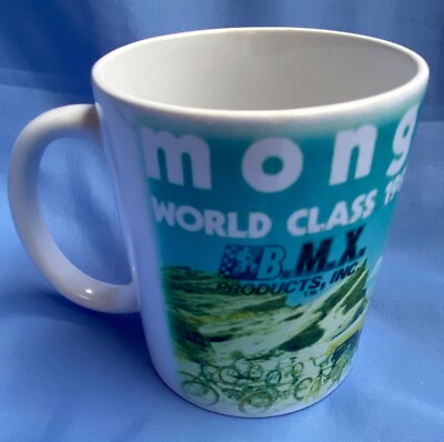 Bmx mug, old School,1983 mongoose, gt, haro, hutch, redline, old School BMX bike