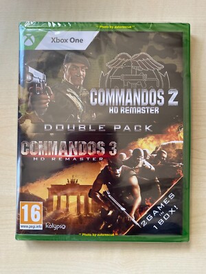 Commandos 2 & 3 HD Remaster Doppelpack neu und versiegelt XBOX ONE
