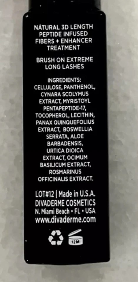 Divaderme Lash Extender III Natural Infused Peptide Fibers Enhancer Treatment - Image 4 of 4