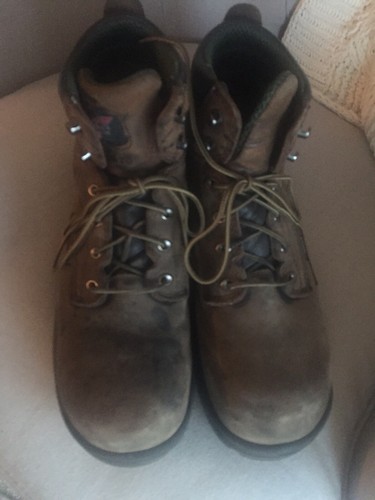 Red Wing Long Wear Work Boots Men's 13 Brown Leather Steel Toe F2413 - Picture 3 of 7