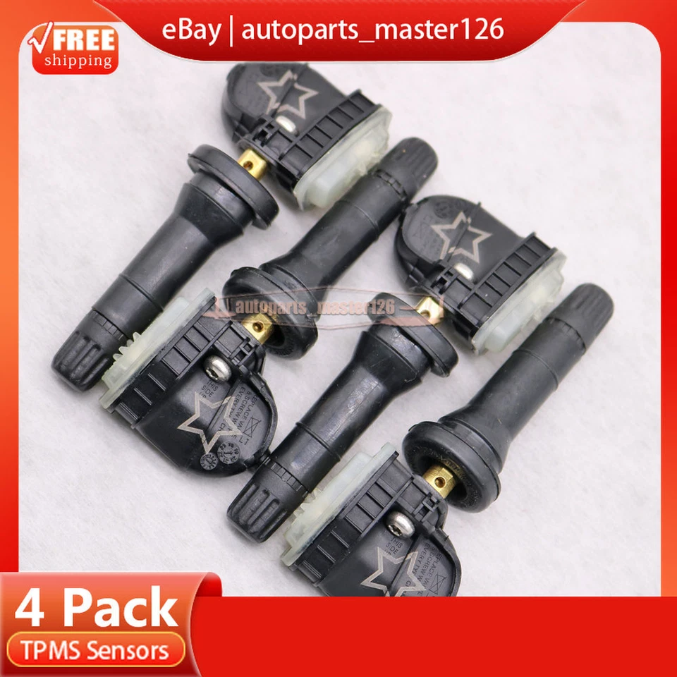 NUEVO CONJUNTO DE SENSORES TPMS Sensor de presión de aire de neumáticos para Cadillac Escalade Chevy Tahoe Foto 3 de 4