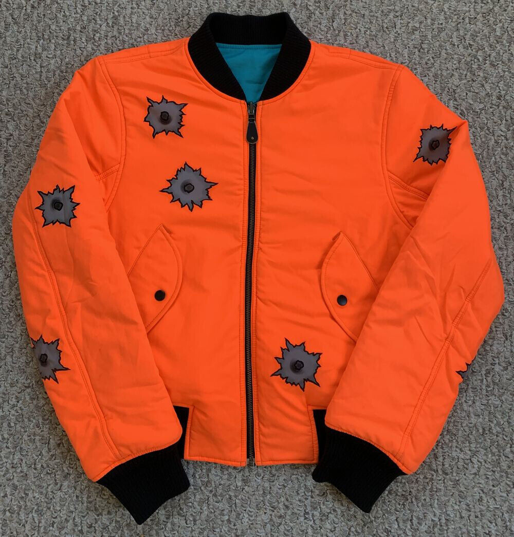adidas Jeremy Scott オレンジジャケット M adidas Jeremy Scott オレンジジャケット M