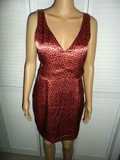 SALE Cute Sweet Storm size M pink animal print cut out dress women juniors NWT