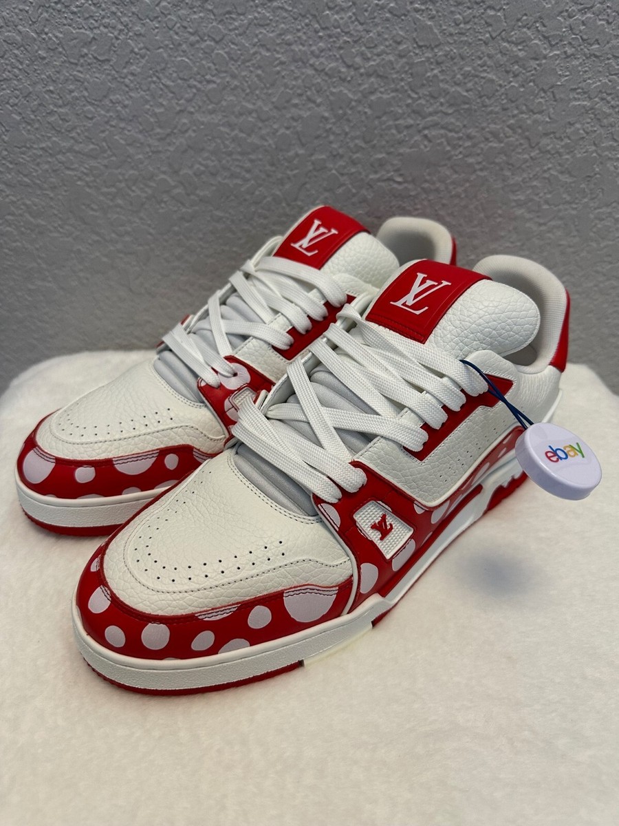 Louis Vuitton X Yayoi Kusama Men's Trainers / Sneakers Red Louis Vuitton X Yayoi Kusama Men's Trainers / Sneakers Red
