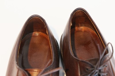 Alden 930 Plain Toe Blucher Shoe