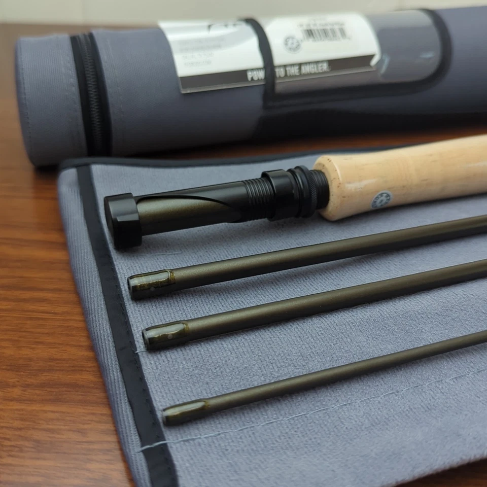Комплект нахлыстового удилища TFO Stealth Euro Nymph 2wt 10 футов 0 дюймов + чехол висковая вилка - БЕСПЛАТНАЯ ДОСТАВКА!  - Изображение 2 из 4