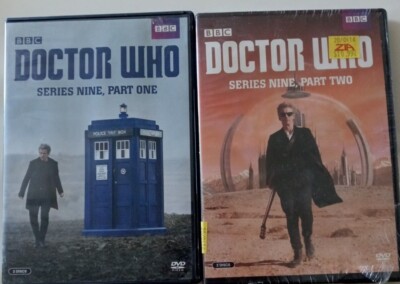 Doctor Who BBC DVD Series Nine 9, Part One 1 & Two 2 Peter Capaldi Jenna Coleman