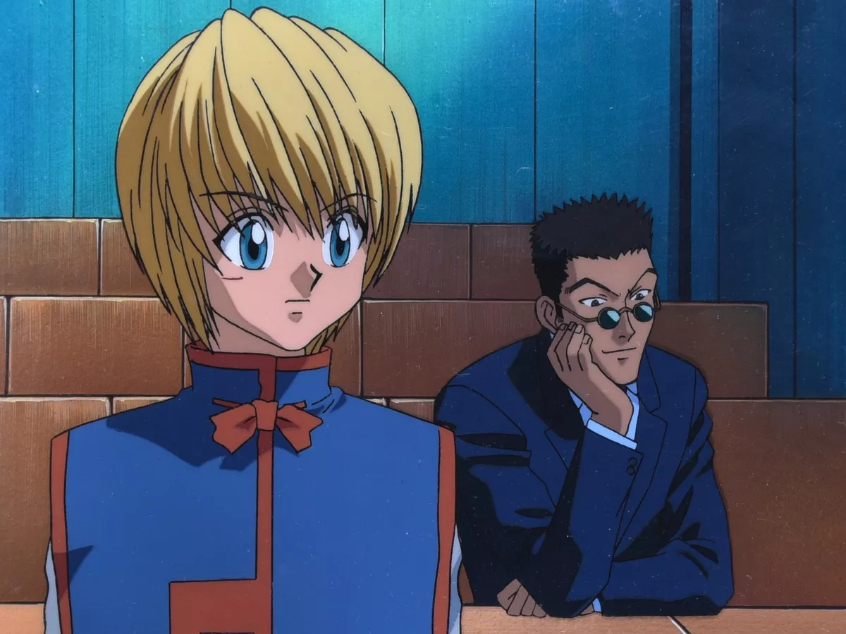 Hunter × Hunter - Kurapika Leorio - Key Master Setup douga production cel  art