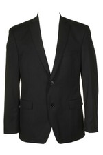 Alfani Mens Black Performance Stretch Slim Fit Jacket 40R