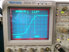 Cal'dibrated TEKTRONIX 2465A + Frequency Counter Opt 2465ACT 350MHz OSCILLOSCOPE