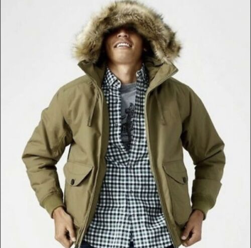 Olive Green Bomber Jacket A1CO7 Sz 