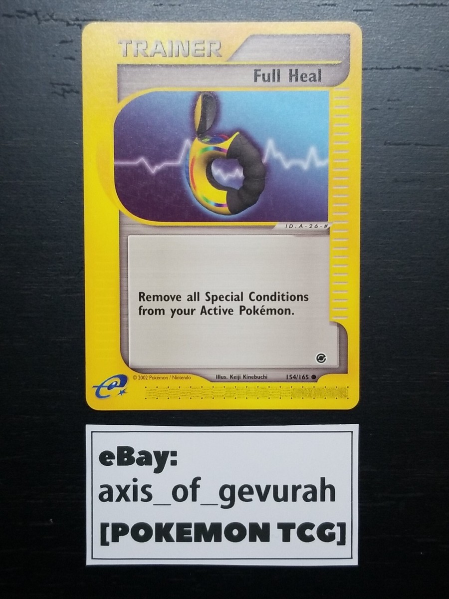 Full Heal 154/165 [LP] Expedition Base Set WOTC Wizards of the Coast Pokemon  | eBay