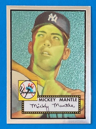 1996 Topps Finest #2~ Mickey Mantle 1952 Topps #311 ~ YANKEES