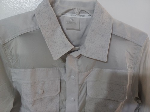 Disney EPCOT Center Spaceship Lightweight Gray Reflective Jacket Size M - Picture 4 of 4