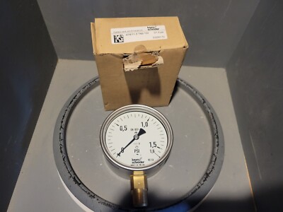 Krom Schroder PSI Gauge, KFM P1,6 TNB 100, 03200172