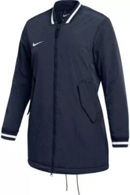 Nike Womens Softball Dugout Bench Jacket Black White $150 Size XS