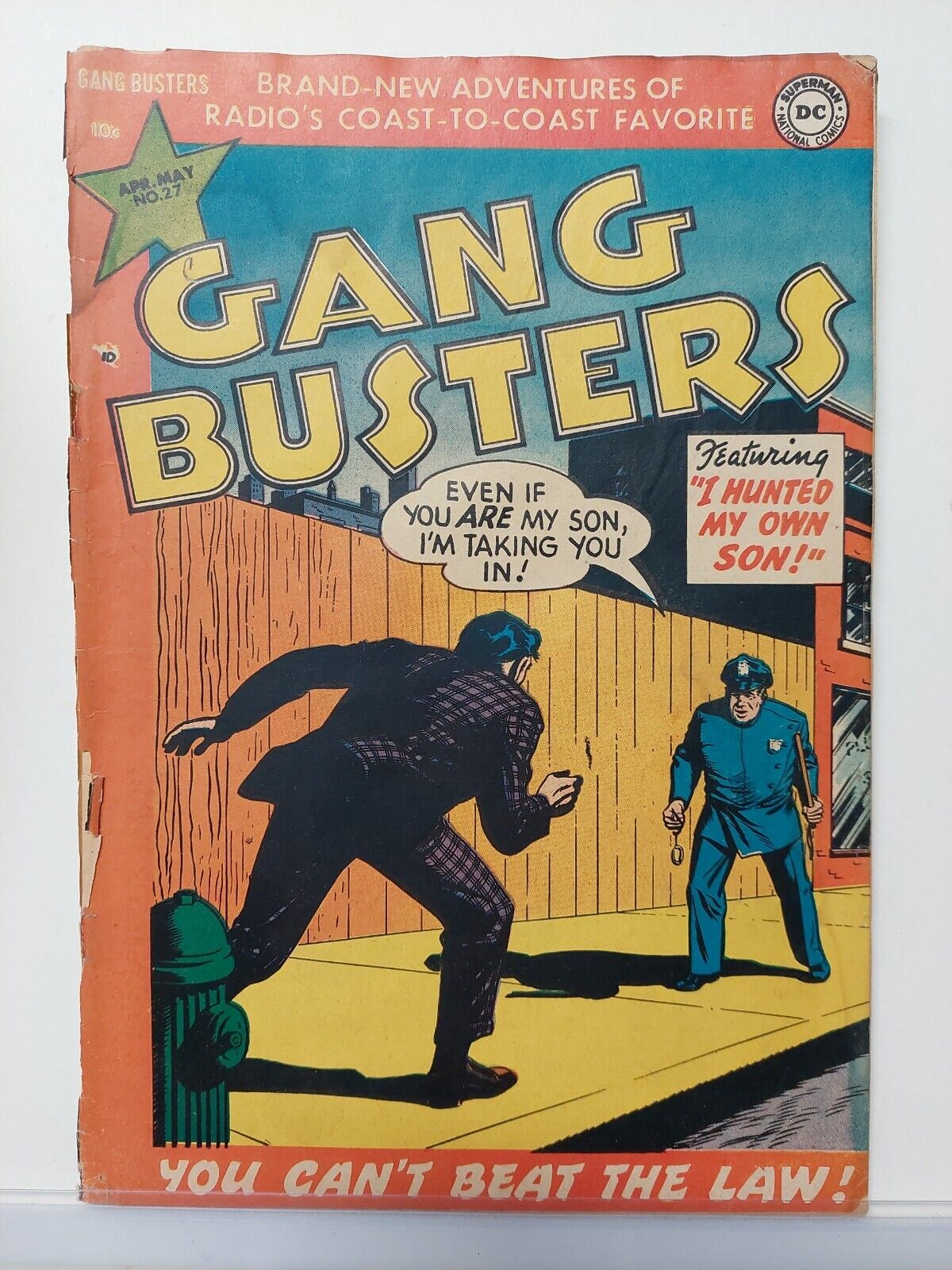 Gang Busters #27      DC Comics   1952     (F417)