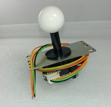 Japan Sanwa Joystick White JLF-TP-8YT-SK  GT-Y  Harness Video Arcade Parts
