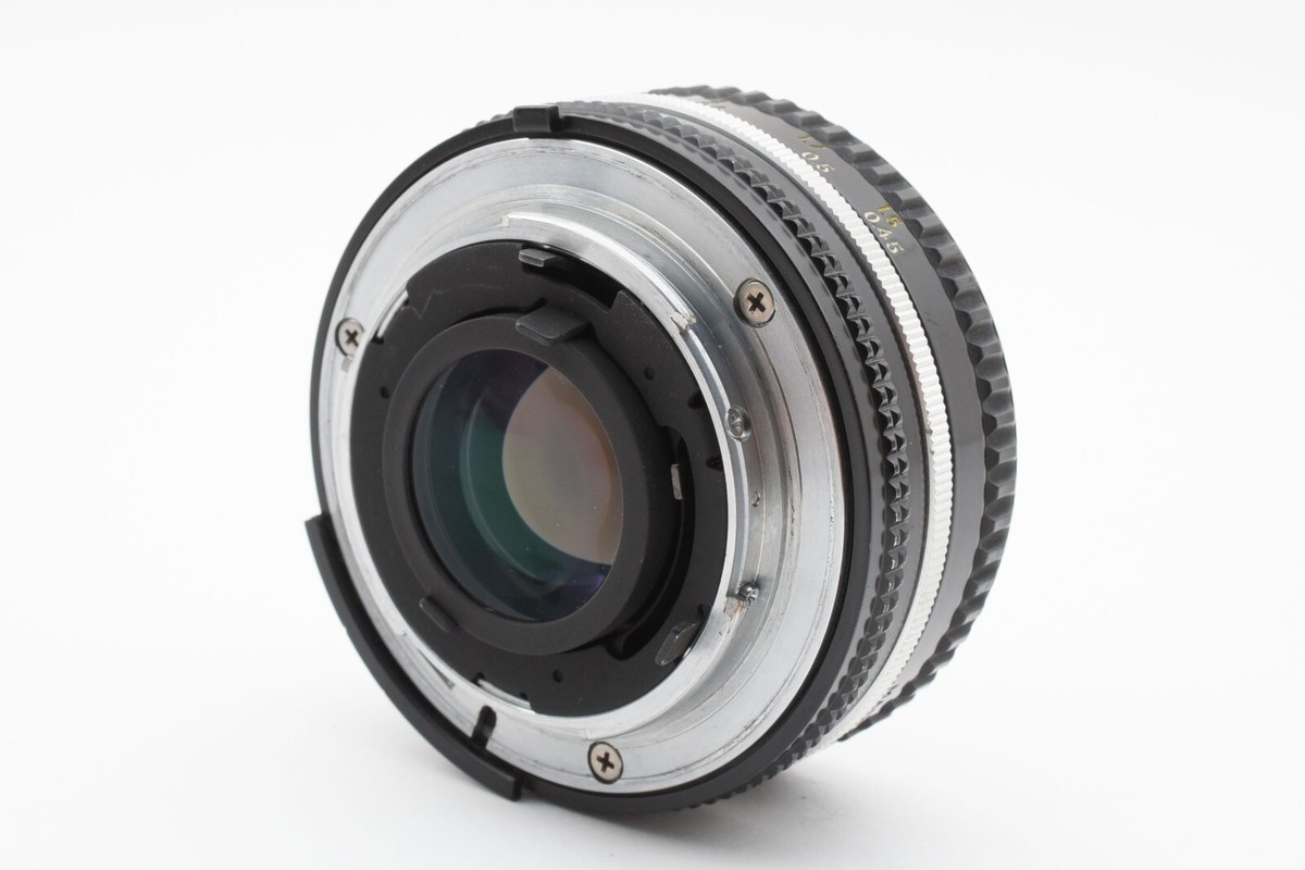 超美品 NIKON AI-S NIKKOR 50mm f1.8 MF C847 Nikon Ai-s Nikkor 50mm f1.8 MF Pancake MF Film Camera Lens