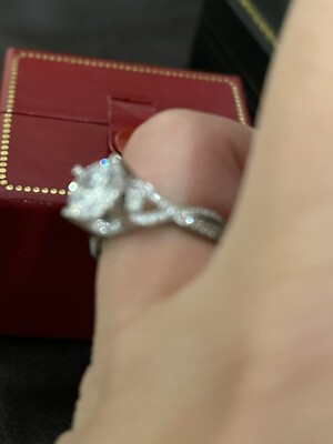 New Without Tags Tacori Platinum Engagement Ring