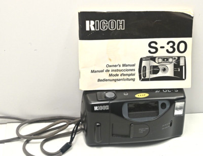 Ricoh S-30, Prime Lens; point & shoot analog;