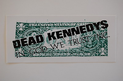 Dead Kennedys Sticker Vinyl Decal Car Bumper Window Punk Rock 6.5''X3'' (36)
