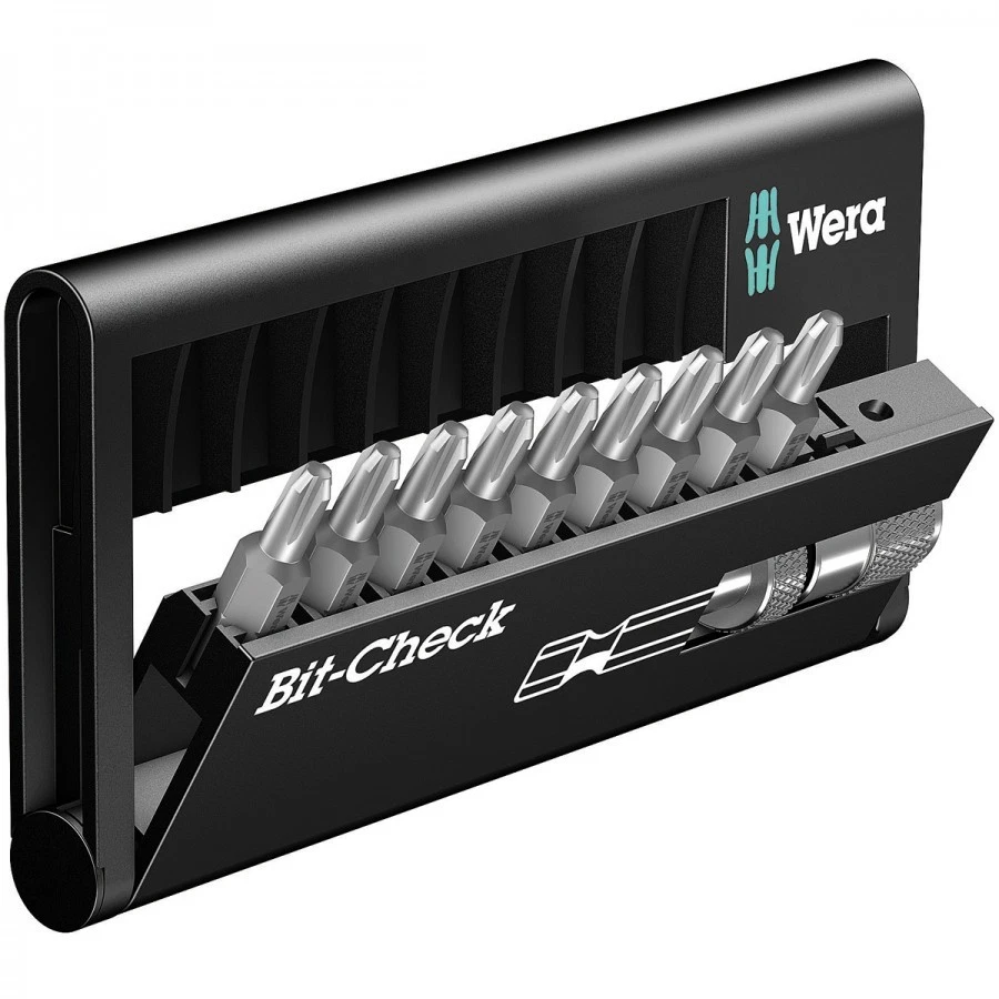 WERA 10 Piece Drywall Phillips PH2 Screwdriver Adjustable Bit Holder Set ,136011