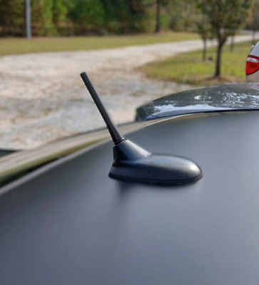 4'' Short Black Aluminum Antenna Mast Power Radio AM/FM for Dodge Dart 2013-2016