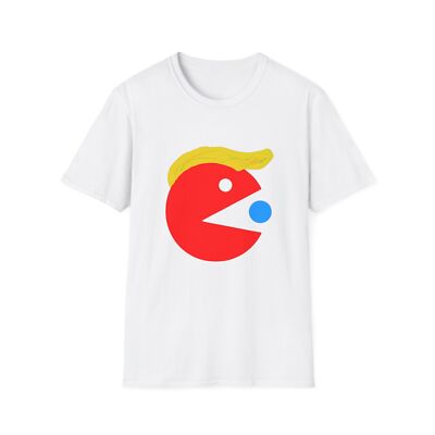 Pac-Trump T-Shirt - Red Dot TRUMPS Blue Dot