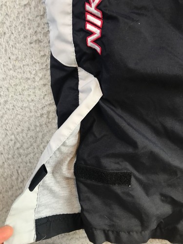 Nike Pants Youth Small Black Track Pants Elastic Waist Drawstring Logo Athletic - Picture 19 of 23
