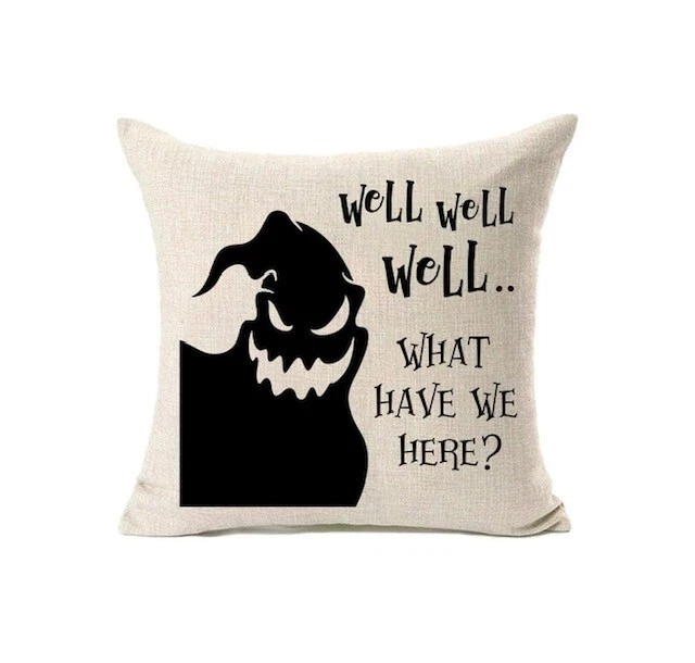 Juego de 4 fundas de almohada decoración Halloween 18x18 Foto 4 de 4