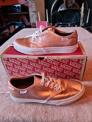 leather vans womens