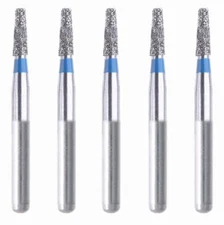 Conical,Round Edge 2.1 mm Dia Medium Grit Diamond Bur 5/Pack [1724-584.21M2]
