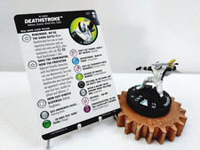 HEROCLIX DC Rebirth Set Uncommon 017 DEATHSTROKE w/Card