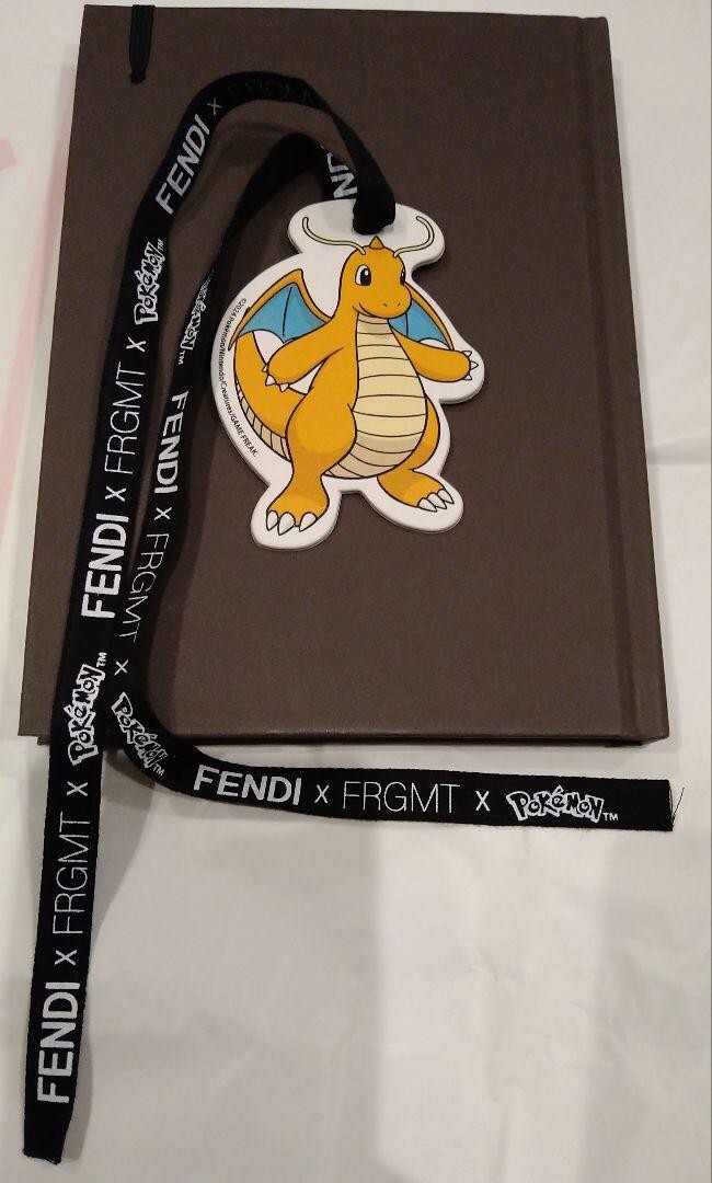 FENDI x FRGMT x POKÉMON Collaboration Dragonite Limited notebook