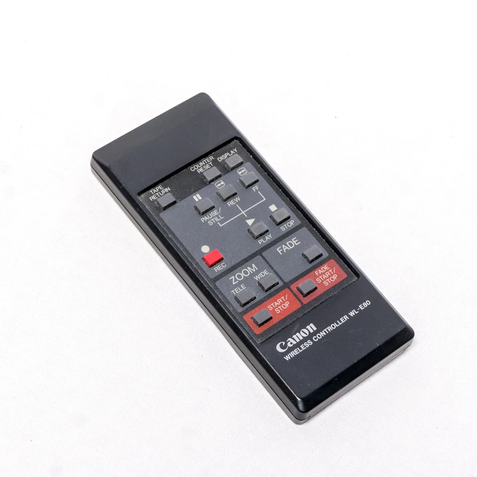 ⭐ Videocámara Canon WL-E80 WL-E80EXP genuina OEM control remoto inalámbrico ⭐ Foto 4 de 4