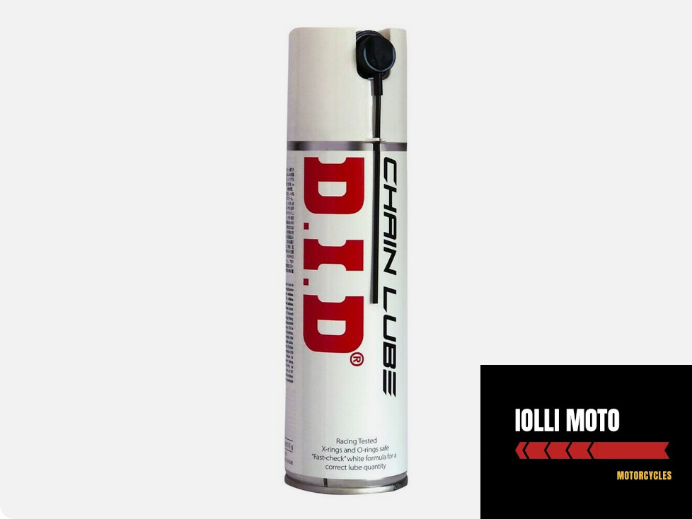 GRASSO CATENA SPRAY LUBRIFICANTE DID O-RING X-RING Z-RING ANTIRUGINE WHITE