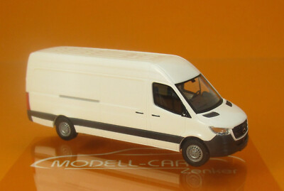 Busch 52600 Mercedes-Benz Sprinter 18 Kasten lang weiß 1:87 H0 NEU Modell