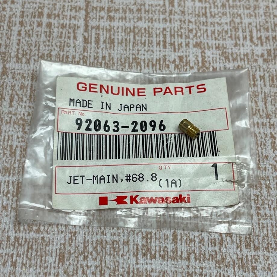 その他 S Kawasaki 92063-2096 JET-MAIN #68.8 OEM | eBay