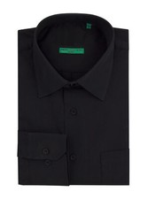 DTI BB Signature Mens Modern Classic Fit 2 Ply Pure Cotton Solid Dress